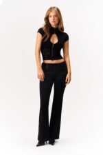 Ari Mock Neck Top