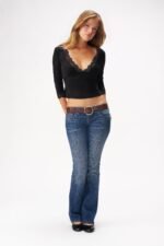 Camille 3/4 Sleeve Top - Image 2