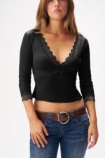 Camille 3/4 Sleeve Top - Image 3