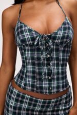Marini Tartan Corset - Image 3