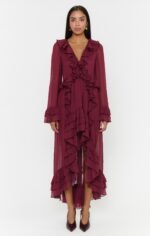 Shiloh Maxi Dress ~ Burgundy - Image 2