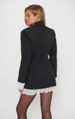 Josaphine Blazer Dress ~ Black Suiting - Image 4