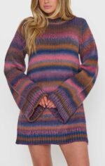 Lorraine Mini Dress ~ Spacedye Knit - Image 4