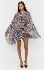 Olsen Mini Dress ~ Flower Haze - Image 4