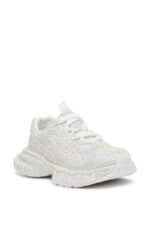 PRINCESS WHITE EMBELLISHED SNEAKER - Image 4