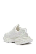 PRINCESS WHITE EMBELLISHED SNEAKER - Image 5