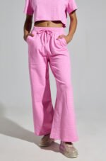 AZALEA WANG TANGY PINK OMBRE RHINESTONE SNEAKER - Image 4