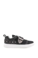 AUDRA BLACK EMBELLISHED SNEAKER - Image 2