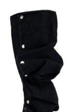AZALEA WANG IMOGINE BLACK DENIM BOOT - Image 5