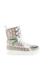 AZALEA WANG STANDOUT WHITE SNEAKER - Image 2