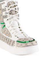 AZALEA WANG STANDOUT WHITE SNEAKER - Image 5