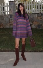 Lorraine Mini Dress ~ Spacedye Knit - Image 3